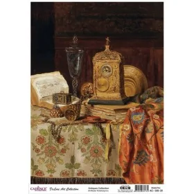 Model AC008 Deluxe Art Collection Pirinç Dekopaj 60x84cm